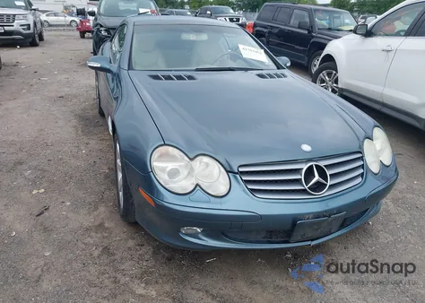 2003 Mercedes-Benz Sl 500 из США, поврежденный, VIN WDBSK75F93F015394